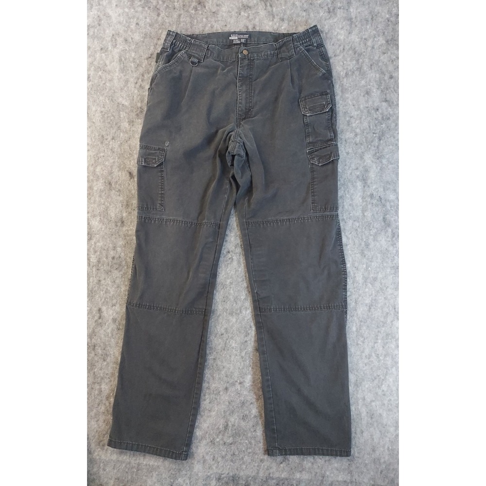 5.11 Tactical Pants Mens 38x33 Black 72451 Utility Work Cargo Tag size 38x36‎